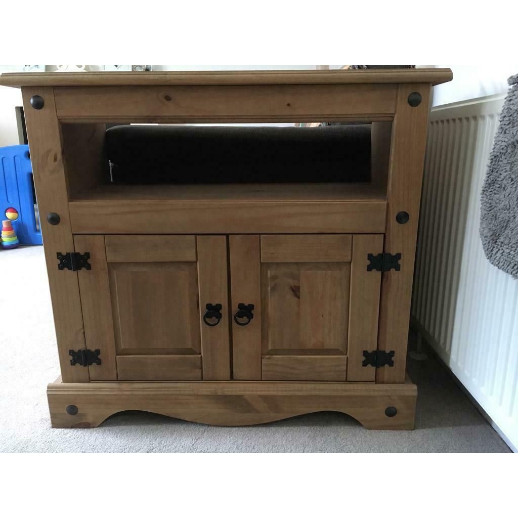 Rio Wooden Tv Bench Media Unit | In Southside, Glasgow For Tv Bench Unit (Photo 6 of 15)