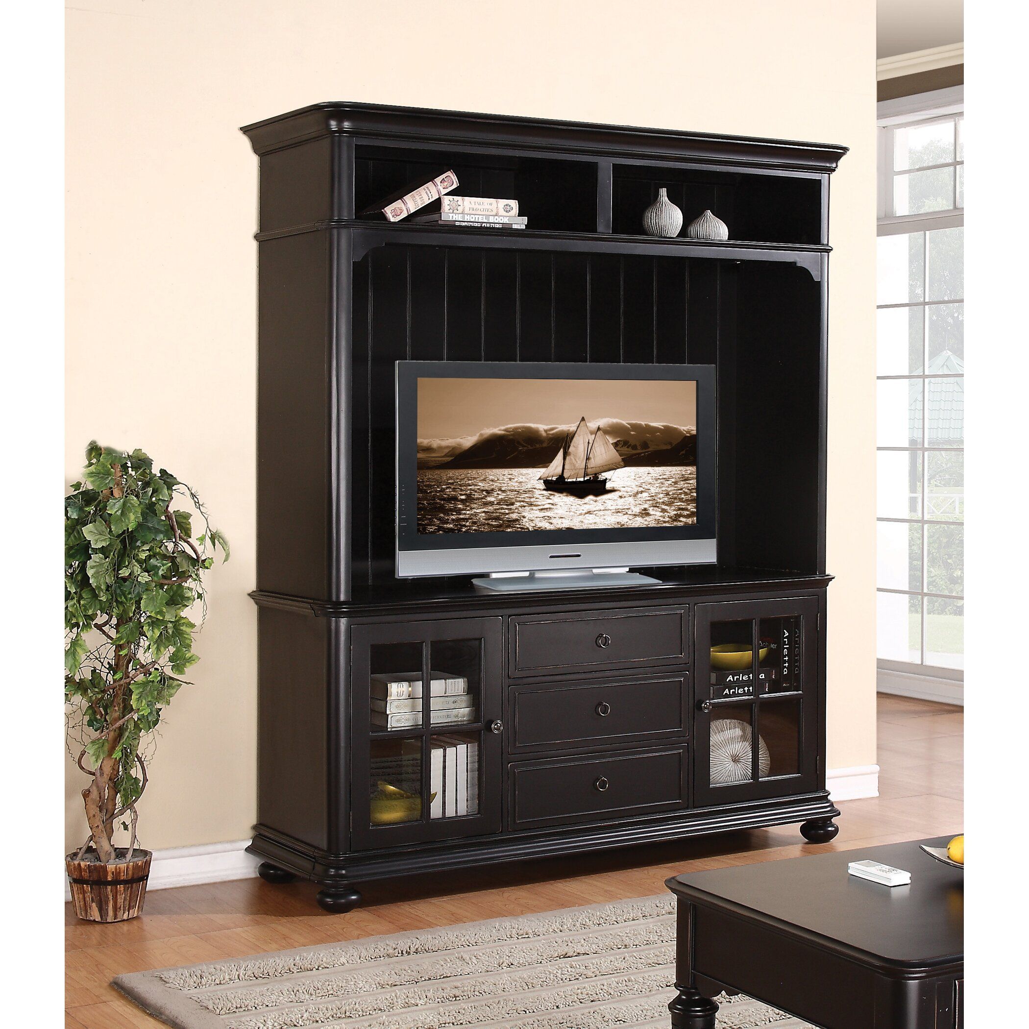 Riverside Furniture Summit Tv Stand & Reviews | Wayfair Within Small Tv Stands For Top Of Dresser (View 4 of 15)