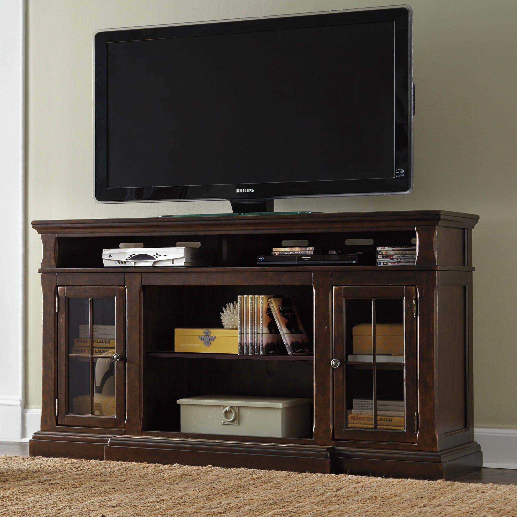 Roddinton Entertainment Center | Signature Design With Regard To Very Tall Tv Stands (Photo 1 of 15)