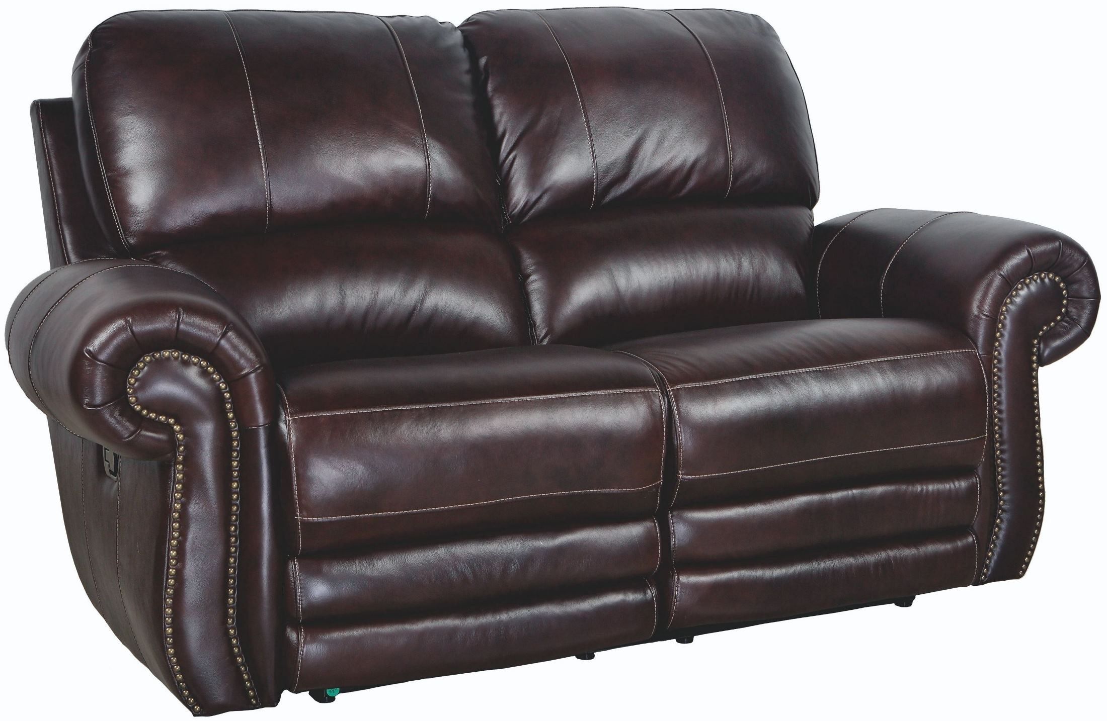 Rossi Dark Brown Power Reclining Loveseat From New Classic In Expedition Brown Power Reclining Sofas (View 1 of 15)