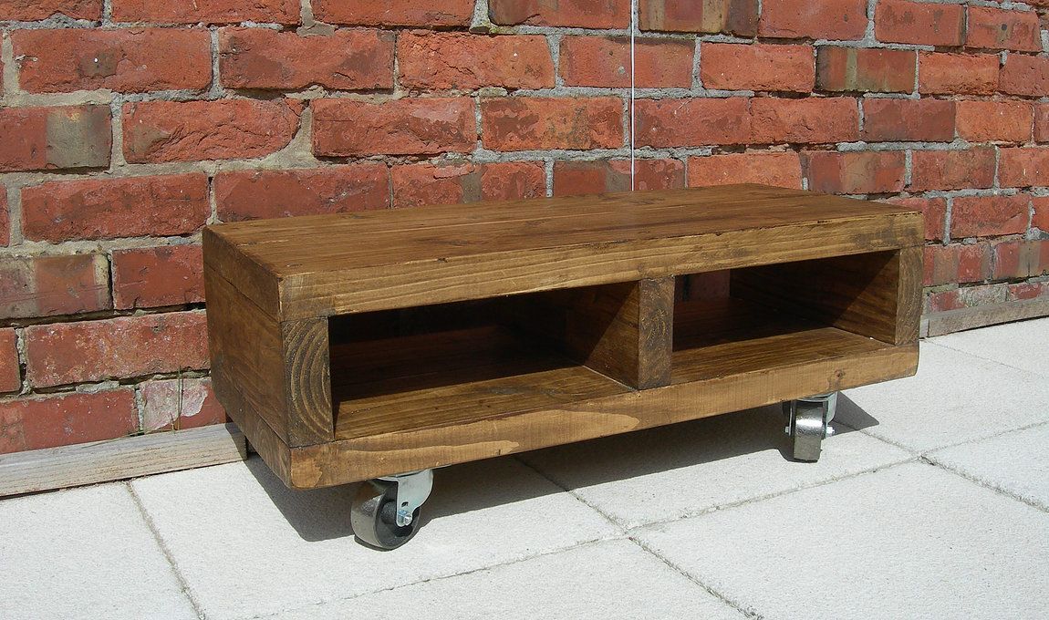 Featured Photo of 15 Collection of Rustic Red Tv Stands