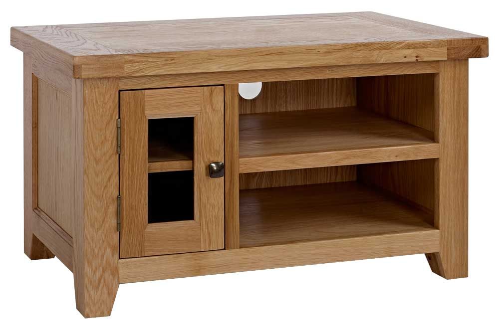 Rustic Grange Devon Oak Small Tv Stand For Small Tv Stands (View 15 of 15)