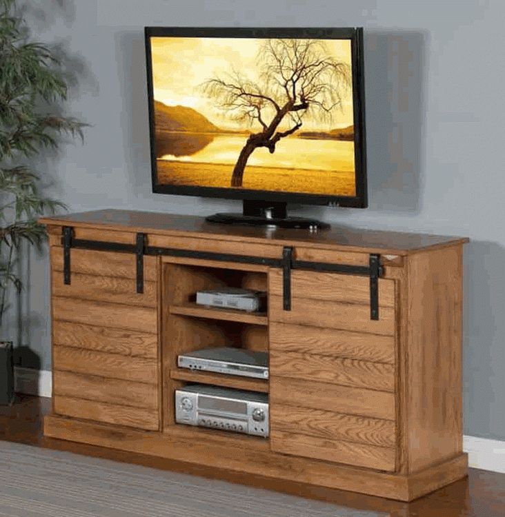 Featured Photo of  Best 15+ of Oak Tv Cabinets with Doors