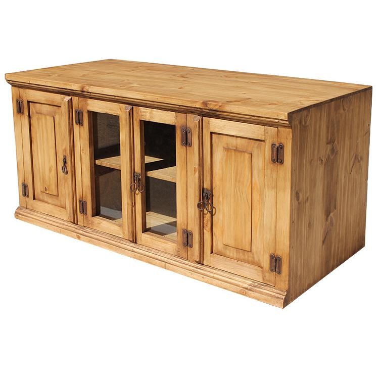 Rustic Pine Collection – Maria Tv Stand – Com300 Regarding Rustic Pine Tv Cabinets (View 3 of 15)