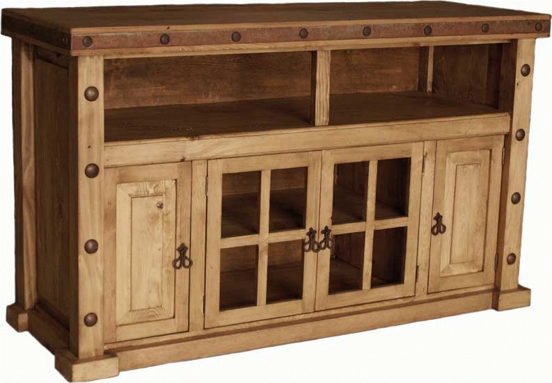 Rustic Tv Stand,pine Tv Stand, Wood Tv Stand Inside Rustic Pine Tv Cabinets (Photo 11 of 15)