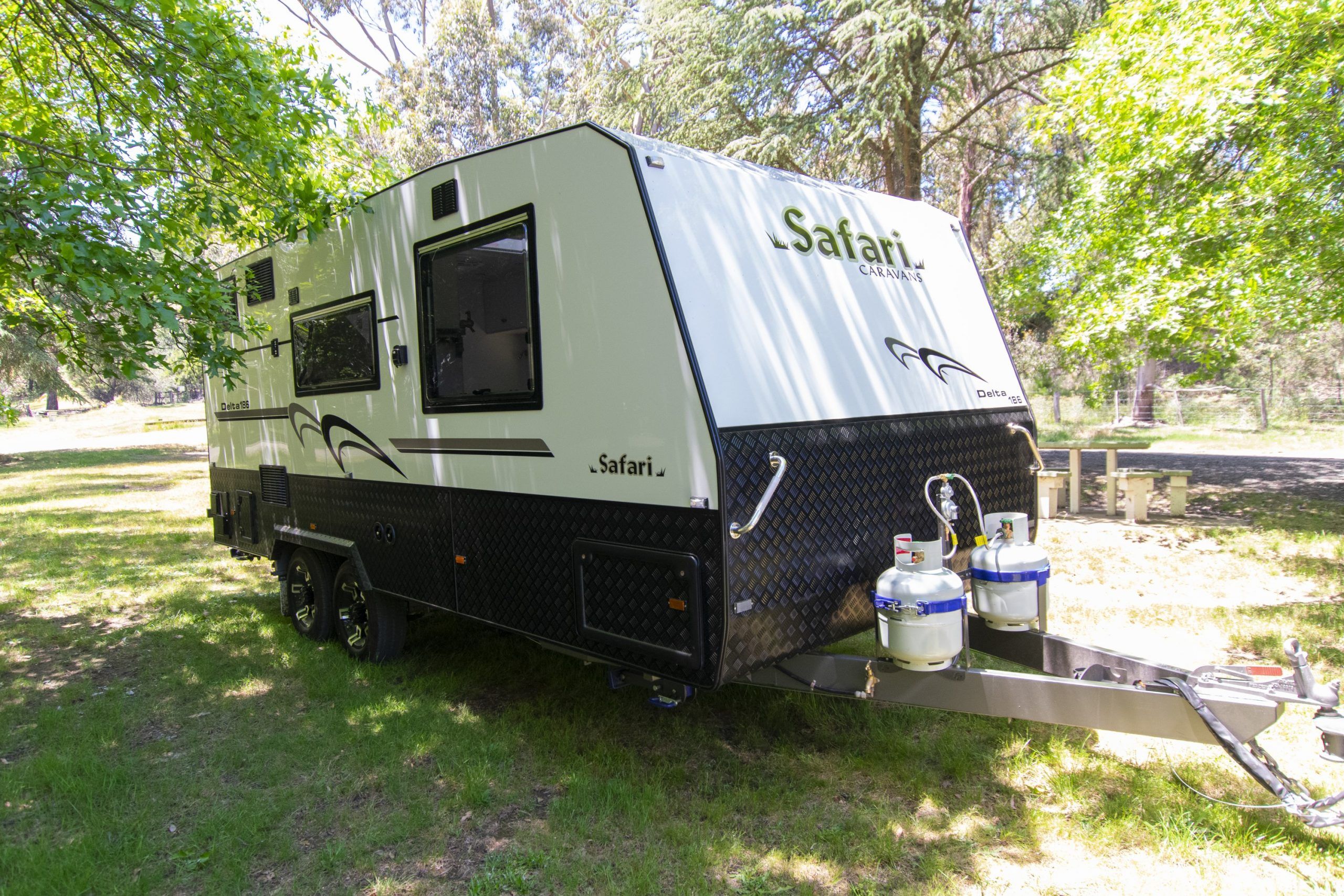 Safari Delta 186 Tandem – Trounce Caravans – Ballarat Pertaining To Delta Large Tv Stands (View 9 of 15)