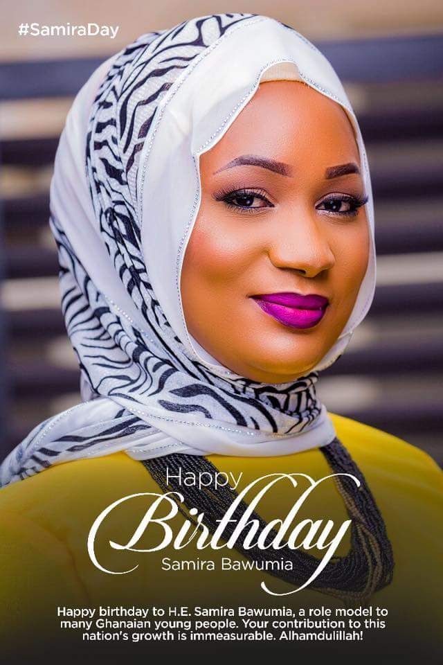 Samira Bawumia Turns 37, Gets Well Wishes From Rebecca Within Samira Tv Stands (View 13 of 15)