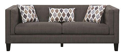 Scott Living Sawyer Fabric Stationary Sofa With Accent For Brayson Chaise Sectional Sofas Dusty Blue (Photo 3 of 15)