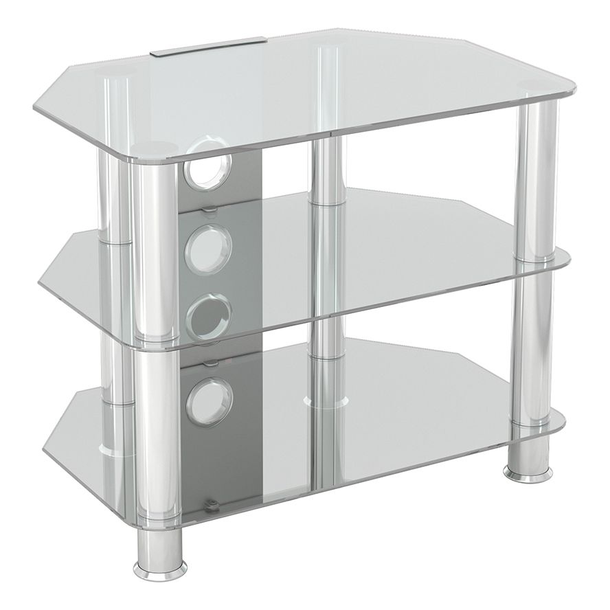 Sdc600cmcc: Classic – Corner Glass Tv Stand With Cable With Avf Group Classic Corner Glass Tv Stands (View 8 of 15)