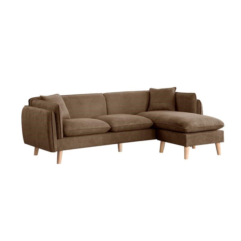 Sectionals Sofas On Sale : Stylish Sectionals Sofas | Free In 102&quot; Stockton Sectional Couches With Reversible Chaise Lounge Herringbone Fabric (View 11 of 15)