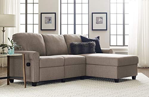 Serta Copenhagen Reclining Sectional With Right Storage Throughout Copenhagen Reclining Sectional Sofas With Left Storage Chaise (View 3 of 15)