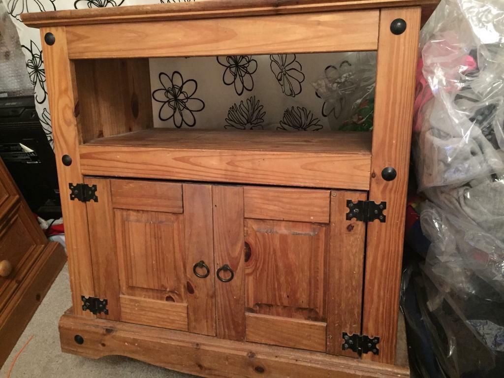 Shabby Chic / Upcycle Project Wooden Tv Cabinet Unit | In Intended For Shabby Chic Tv Cabinet (View 13 of 15)