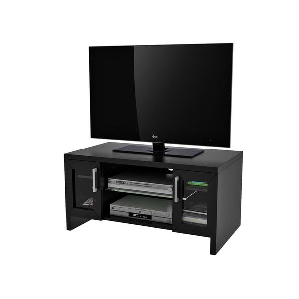 Shop Callie Black 40 Inch Tv Stand – Free Shipping Today For Corner Tv Stands 40 Inch (View 15 of 15)
