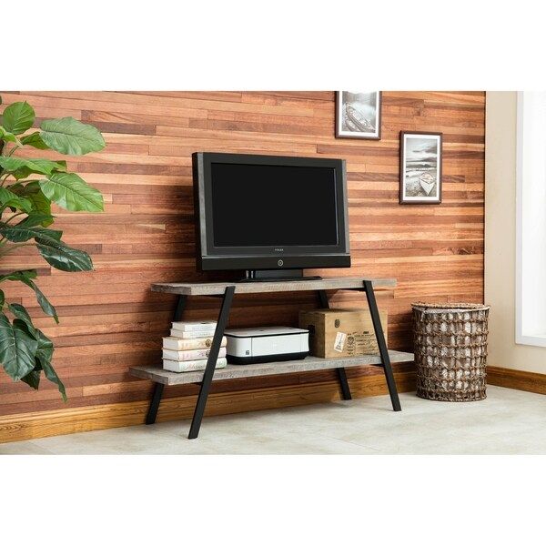 Shop Crawford & Burke Brosnan Reclaimed Fir/ Metal With Reclaimed Wood And Metal Tv Stands (Photo 15 of 15)