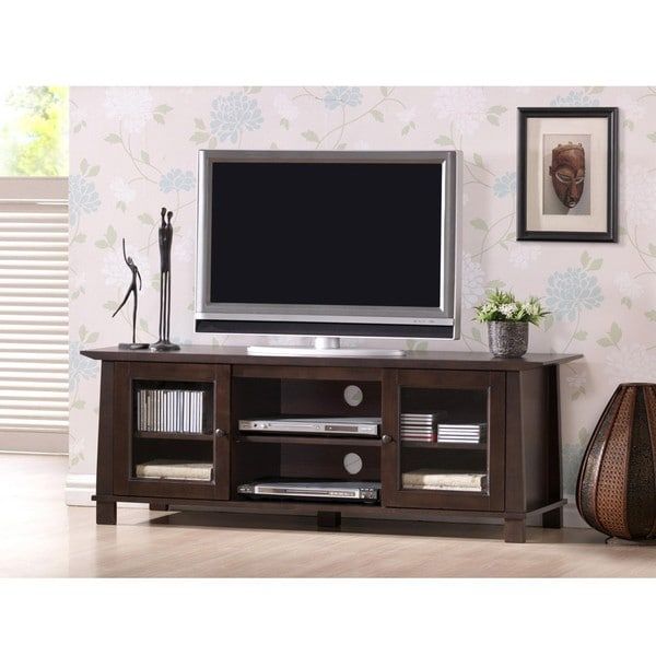 Shop Havana Brown Wood Modern Tv Stand – Free Shipping Within All Modern Tv Stands (View 14 of 15)