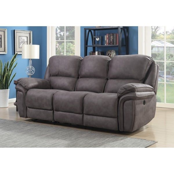 Shop Henry Dual Power Reclining Sofa With Memory Foam Seat Intended For Lannister Dual Power Reclining Sofas (Photo 7 of 12)