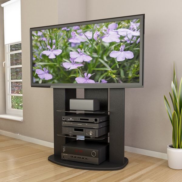Shop Sonax T 108 Xzt Zurich Vertical 65 Inch Tv Stand With Regarding Upright Tv Stands (View 3 of 15)