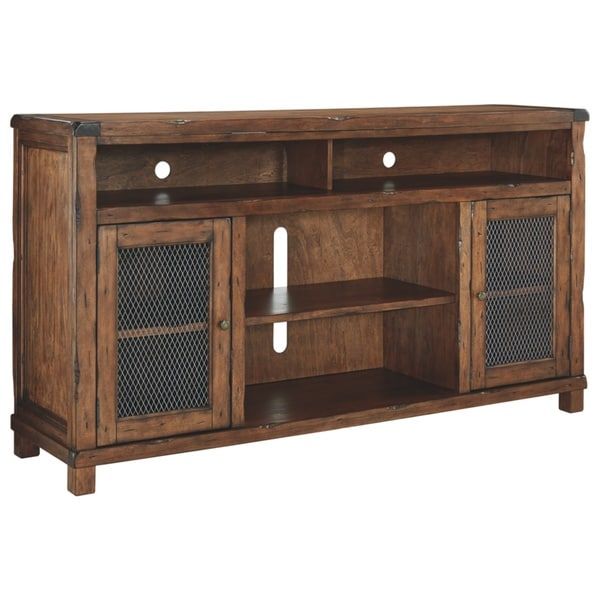 Shop Tamonie Casual Extra Large Tv Stand W/fireplace With Martin Svensson Home Barn Door Tv Stands In Multiple Finishes (View 4 of 15)