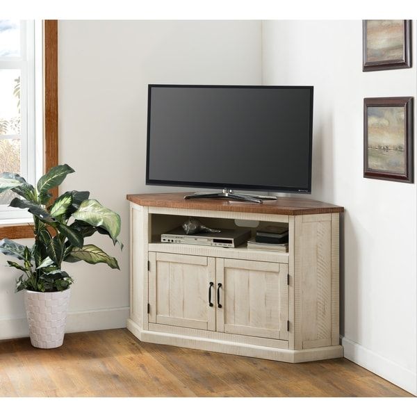 Shop The Gray Barn Danebury Rustic 50 Inch Solid Wood Regarding Real Wood Corner Tv Stands (View 11 of 15)