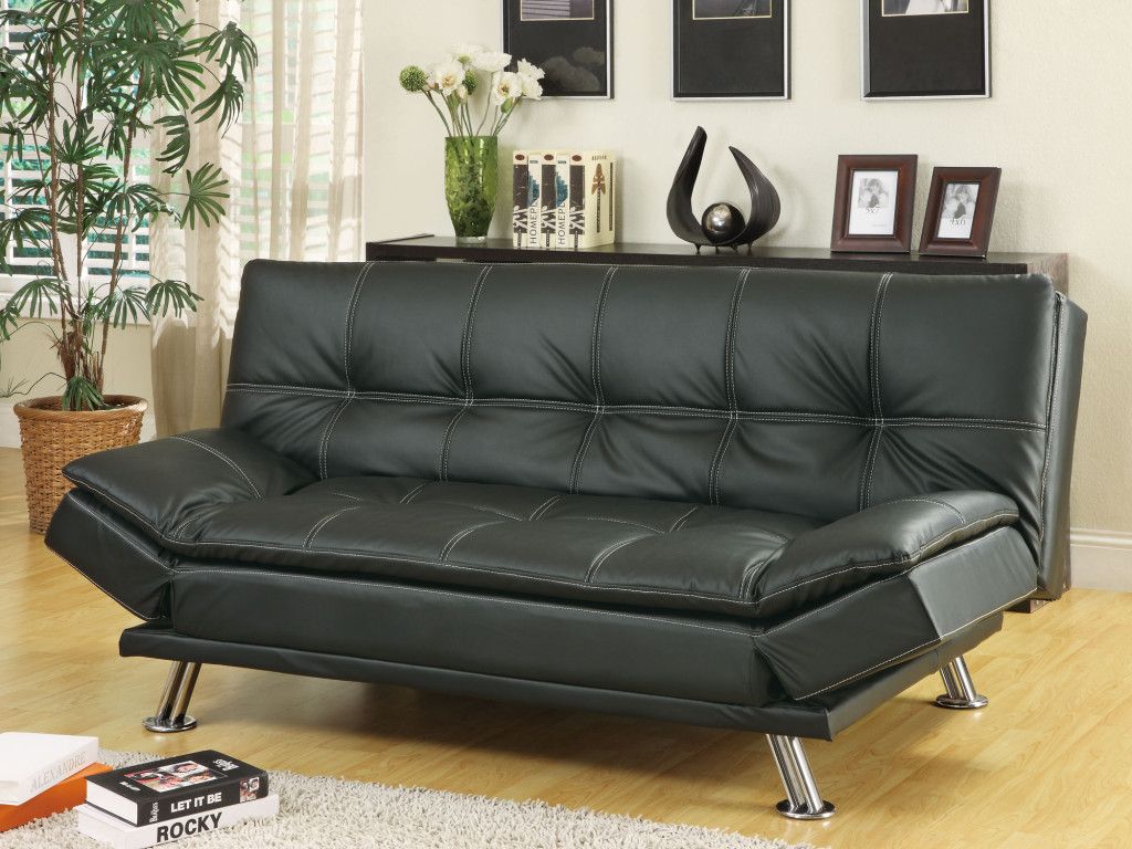 Simple Review About Living Room Furniture: Sleeper Sofas Regarding Easton Small Space Sectional Futon Sofas (View 7 of 15)