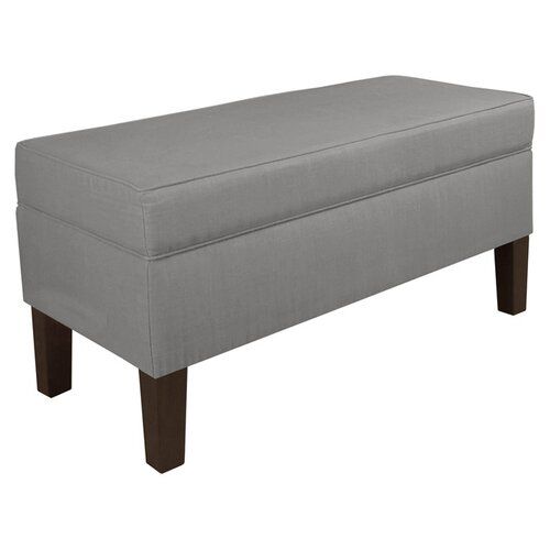 Skyline Furniture Annette Upholstered Storage Bench | Wayfair Regarding Annette Navy Sofas (View 3 of 15)