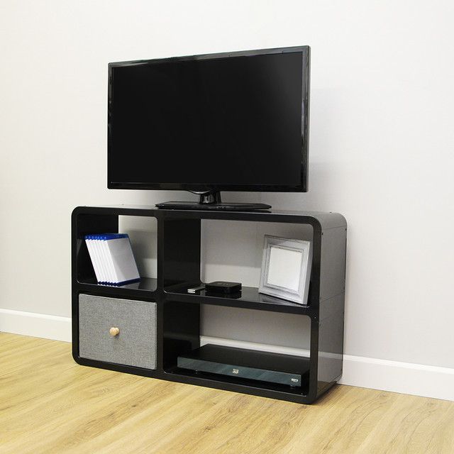 Slim | Media Unit Style 7 – Modern – Tv Stands & Units Pertaining To Slimline Tv Stands (View 3 of 15)