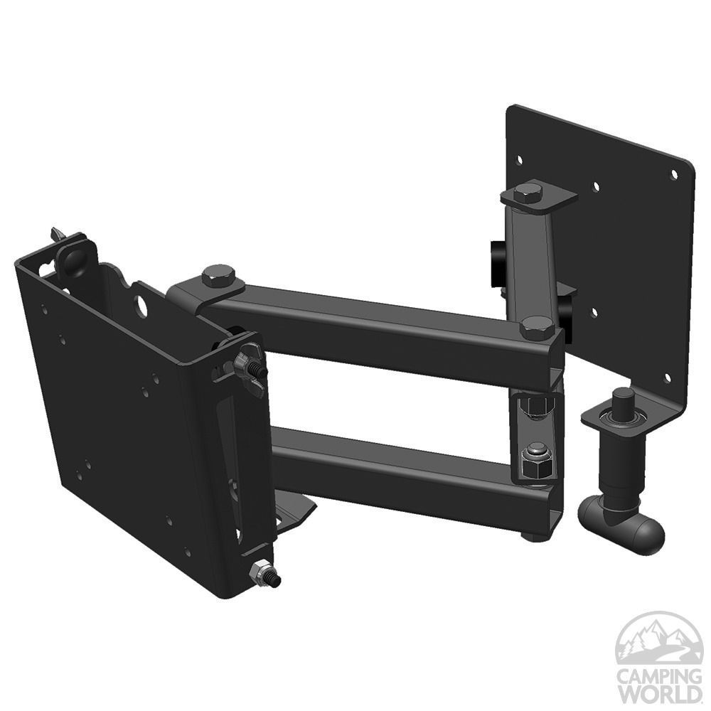 Small Double Arm Locking Tv Mount #tvwallmountingideas Inside Lockable Tv Stands (View 14 of 15)