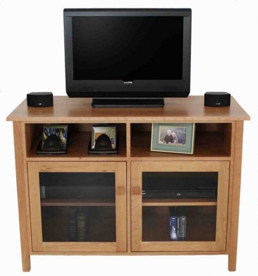 Small Mission Style Tv Stand – Vermont Made Solid Wood Within Cordoba Tv Stands (View 5 of 15)