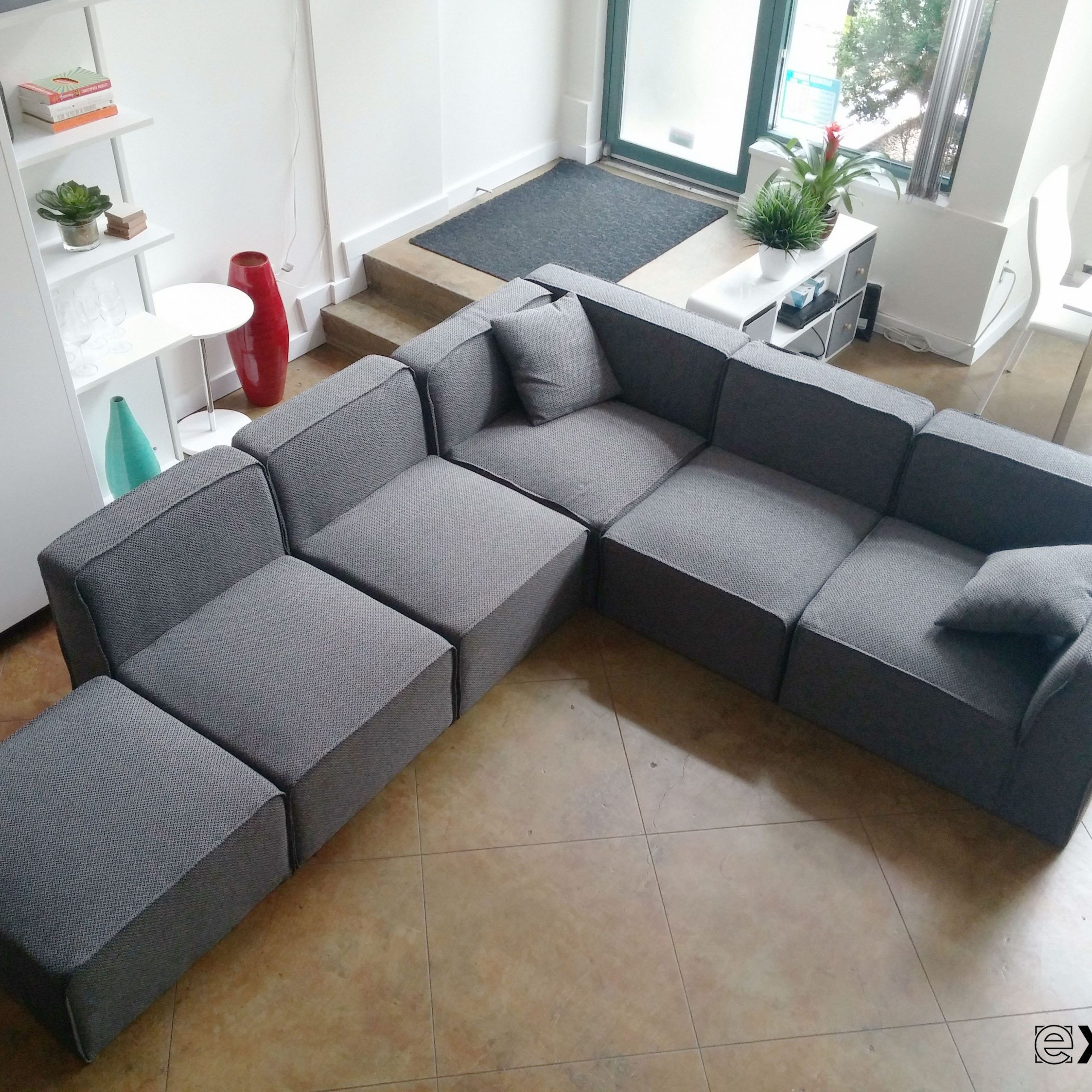 Small Modular Sofa Sectionals | Modular Sofa, Small Room Throughout Paul Modular Sectional Sofas Blue (View 11 of 15)