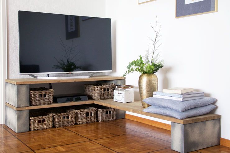Sofia Clara | Diy Tv Stand Within Very Cheap Tv Units (Photo 10 of 15)