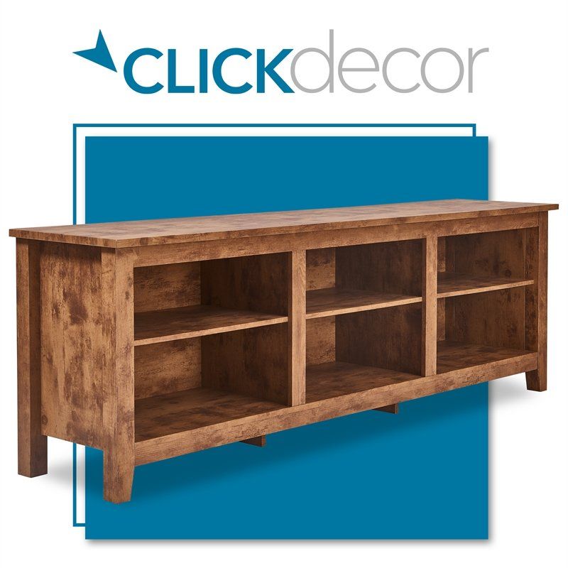 Solid Mahogany Tv Stands And Tv Stands In Mahogany | Cymax Pertaining To Martin Svensson Home Barn Door Tv Stands In Multiple Finishes (View 1 of 15)