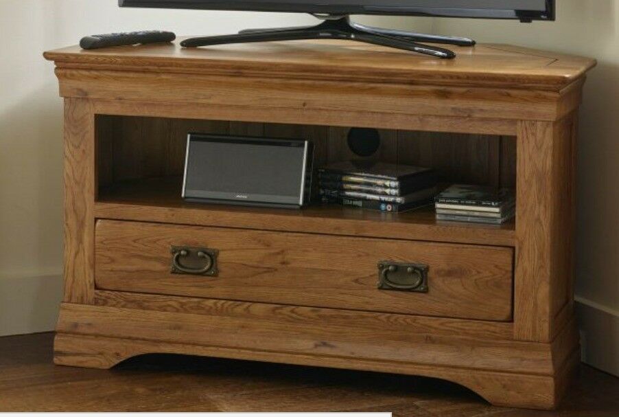 Solid Oak Corner Tv Cabinet | In Guildford, Surrey | Gumtree For Solid Oak Corner Tv Cabinets (View 3 of 15)