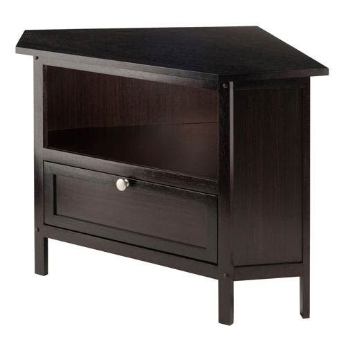 Solid Wood Entertainment Center | Bellacor Intended For Zena Corner Tv Stands (Photo 1 of 15)