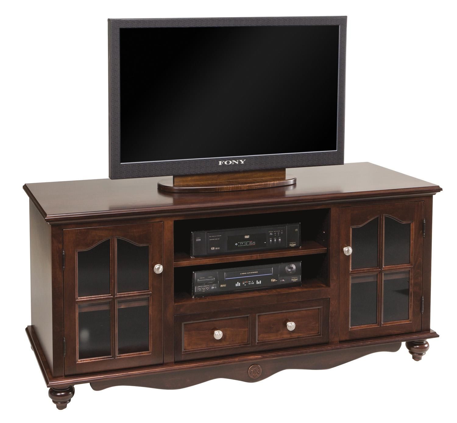 Solid Wood Tv Stand With Drawers With Regard To Solid Pine Tv Cabinets (View 5 of 15)