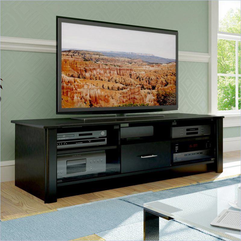 Sonax Bromley Versatile Storage Tv Stand For 48 68 Inch Within Bromley Black Wide Tv Stands (View 10 of 15)