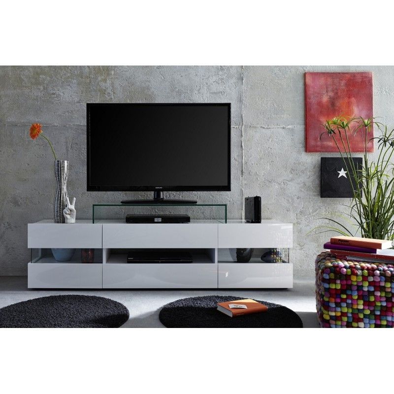 Sonic – Tv Stand With Optional Led Lights – Tv Stands With Regard To Tv Stands With Led Lights In Multiple Finishes (Photo 14 of 15)