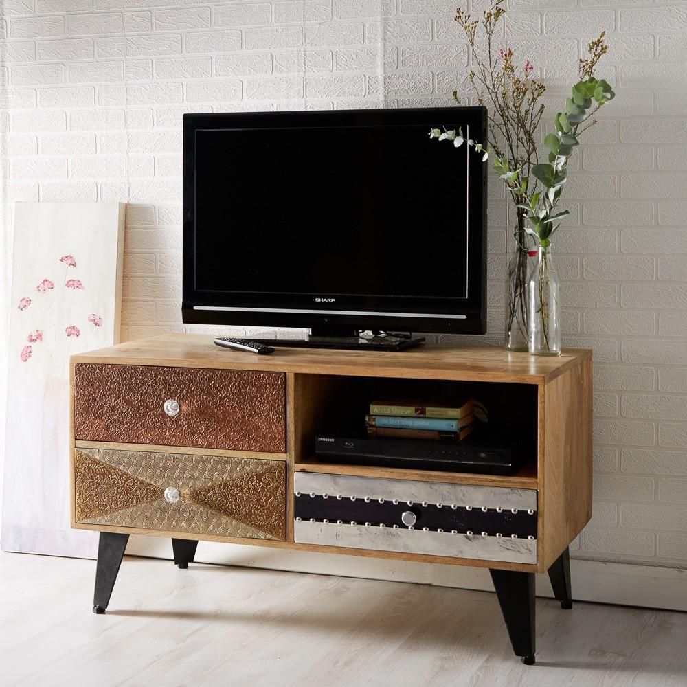 Sorio Small Media Unit | Furniture, Wooden Tv Stands, Tv Inside Owen Retro Tv Unit Stands (Photo 6 of 15)
