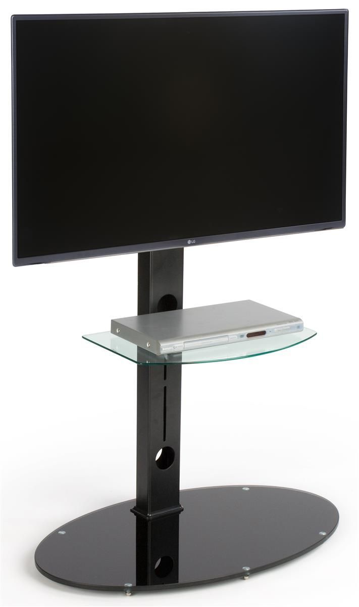 Stand For 70 Inch Tv | Adjustable Glass Shelf | Tv Stand Regarding Glass Shelf With Tv Stands (View 14 of 15)