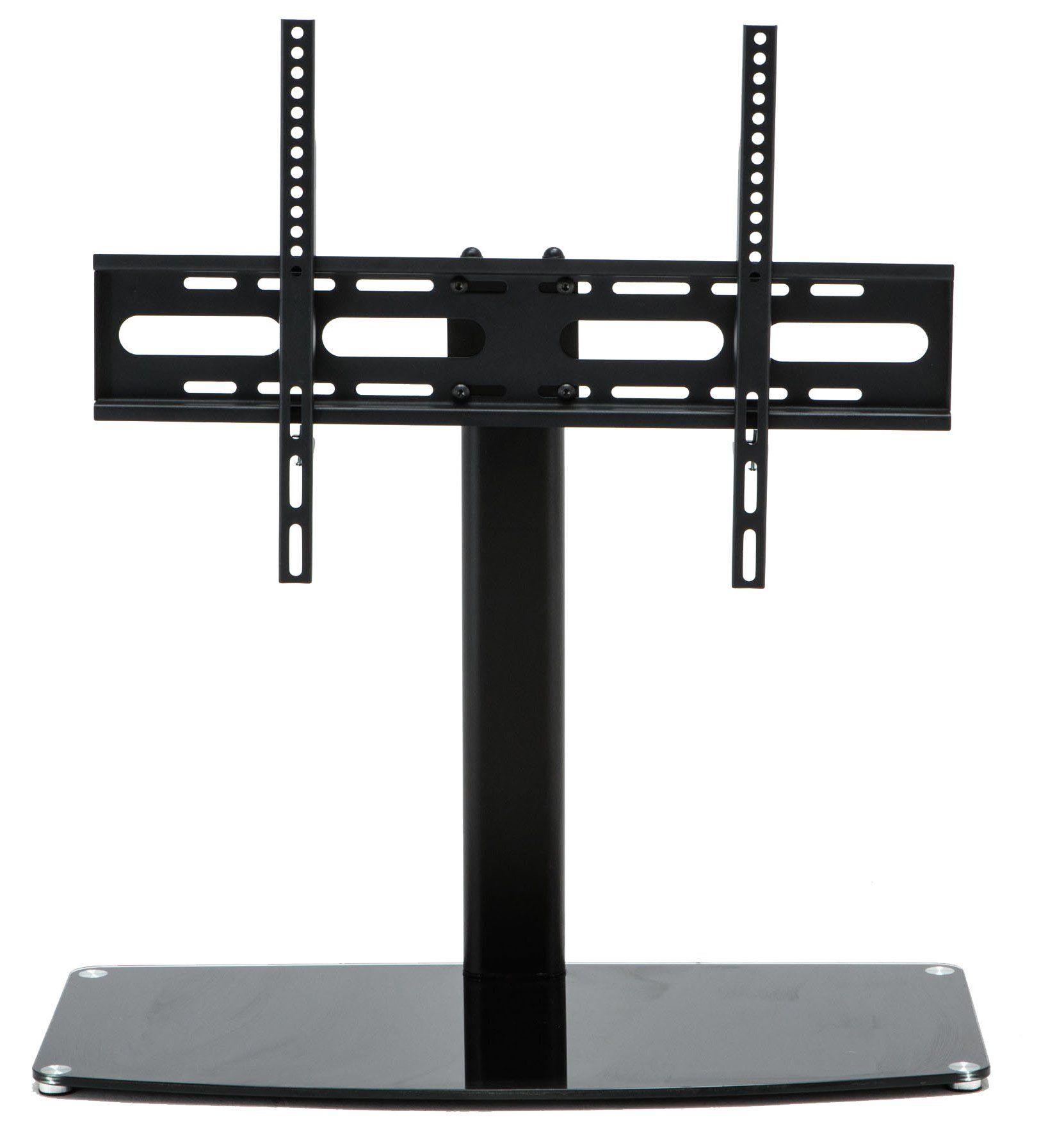 Stealth Mounts Sm 17 Universal Replacement Black Swivel Throughout Modern Black Universal Tabletop Tv Stands (Photo 12 of 15)