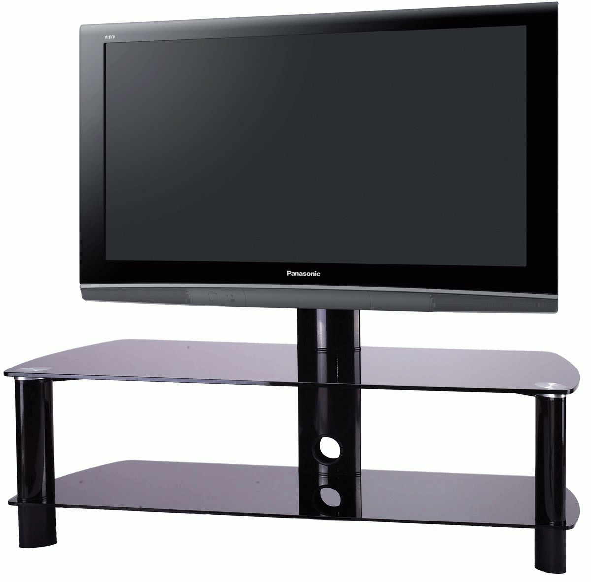Stil Stand Stuk 2055chbb 2055 60 Inch Cantilever Tv For Stil Tv Stands (View 9 of 15)