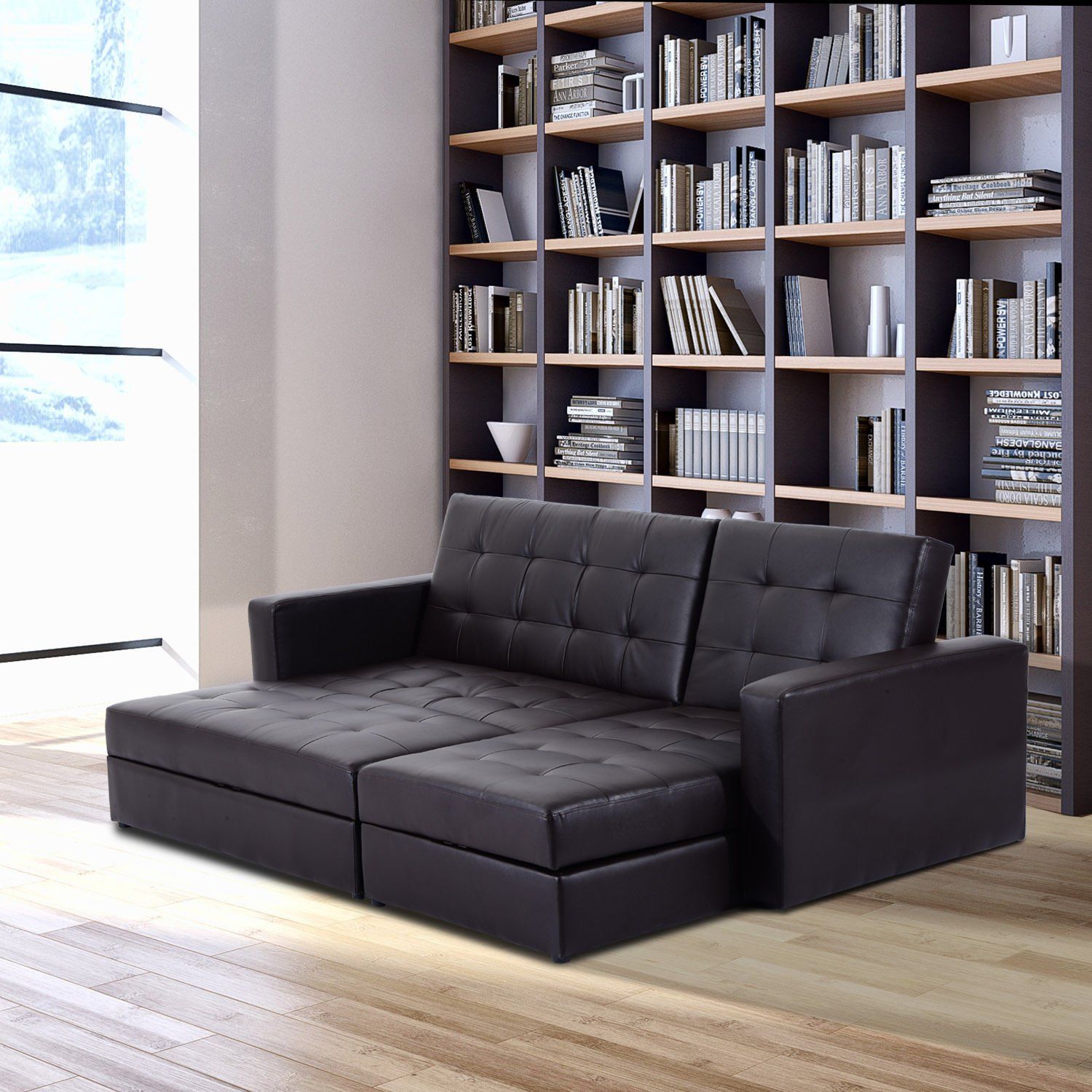 Storage+sleeper+couch+sofa+bed – Simply Style Inside Prato Storage Sectional Futon Sofas (View 7 of 15)