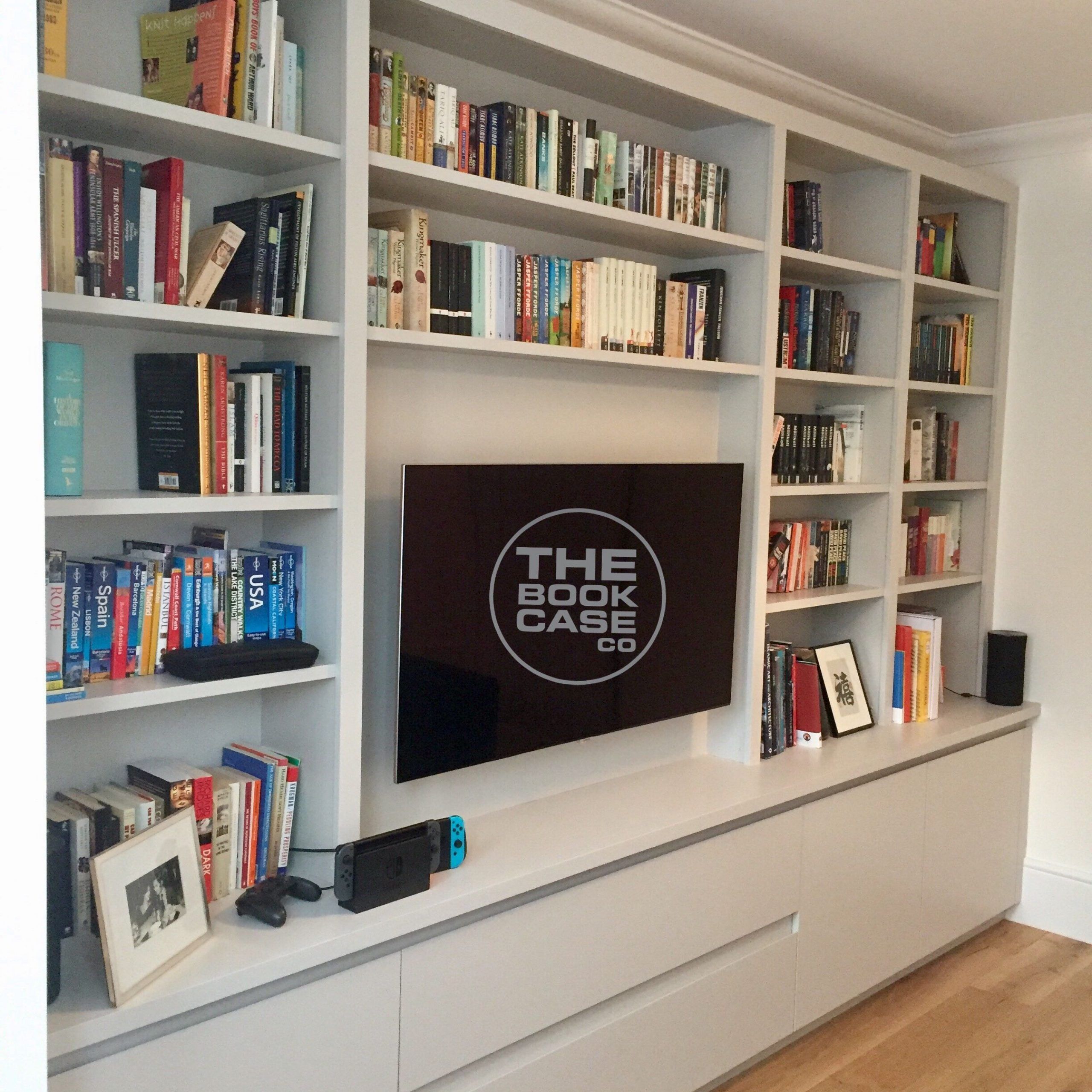 Stylish Purpose Built Media Storage Unit Housing Tv And Within Tv Units With Storage (View 14 of 15)