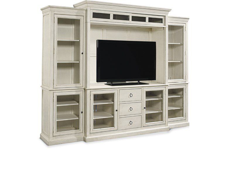 Summer Hill Entertainment Console | Universal Furniture Throughout Rey Coastal Chic Universal Console 2 Drawer Tv Stands (View 2 of 15)