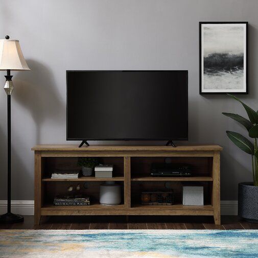 Sunbury Tv Stand For Tvs Up To 65" | Wood Tv Stand Rustic Intended For Sunbury Tv Stands For Tvs Up To 65" (Photo 5 of 15)