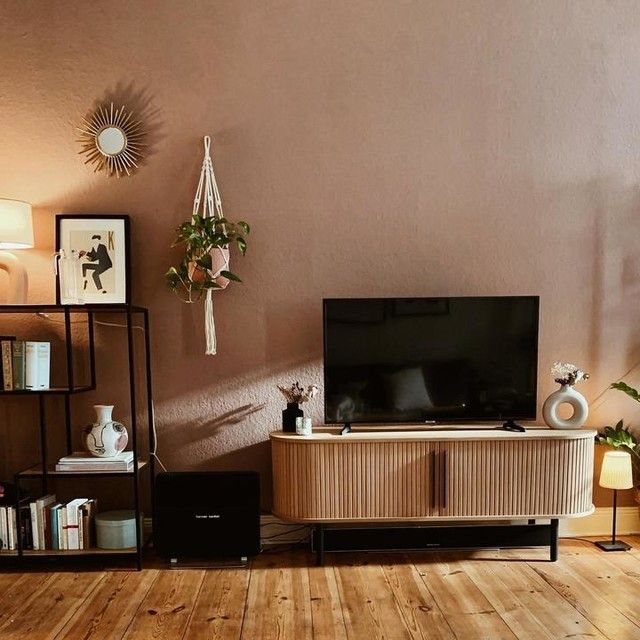 Tambo Media Unit, Oak | Made Inside Lucy Cane Grey Wide Tv Stands (View 5 of 15)
