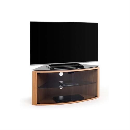 Techlink Bench Corner+ 55 Inch Tv Stand Light Oak With Regarding Light Oak Tv Stands Flat Screen (View 13 of 15)