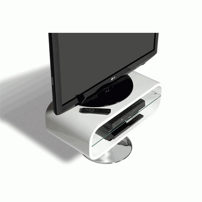 Techlink Opod Modern Tv Stand For Flat Screens Up To 37 In With Regard To White Tv Stands For Flat Screens (View 15 of 15)