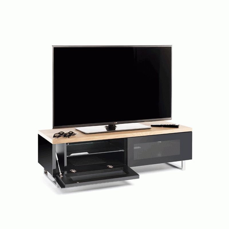 Techlink Panorama Series Tv Stand For Screens Up To 60 With Panorama Tv Stands (View 8 of 15)