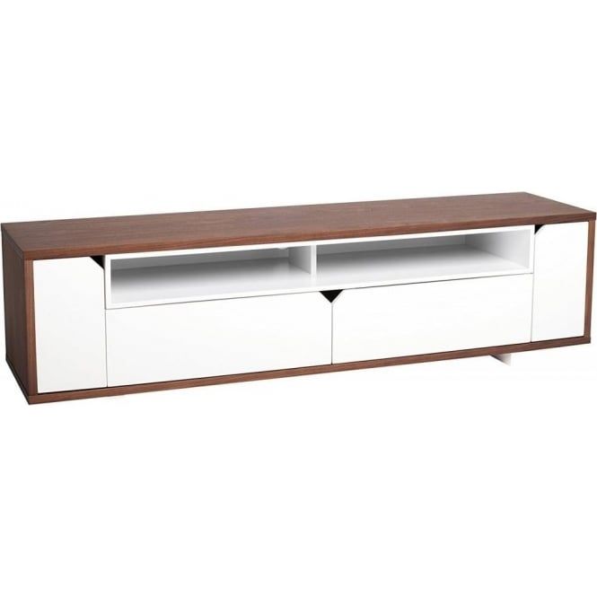 Techlink Stark Walnut Tv Stand Up To 80" – Sound & Vision Regarding Techlink Tv Stands Sale (View 7 of 15)