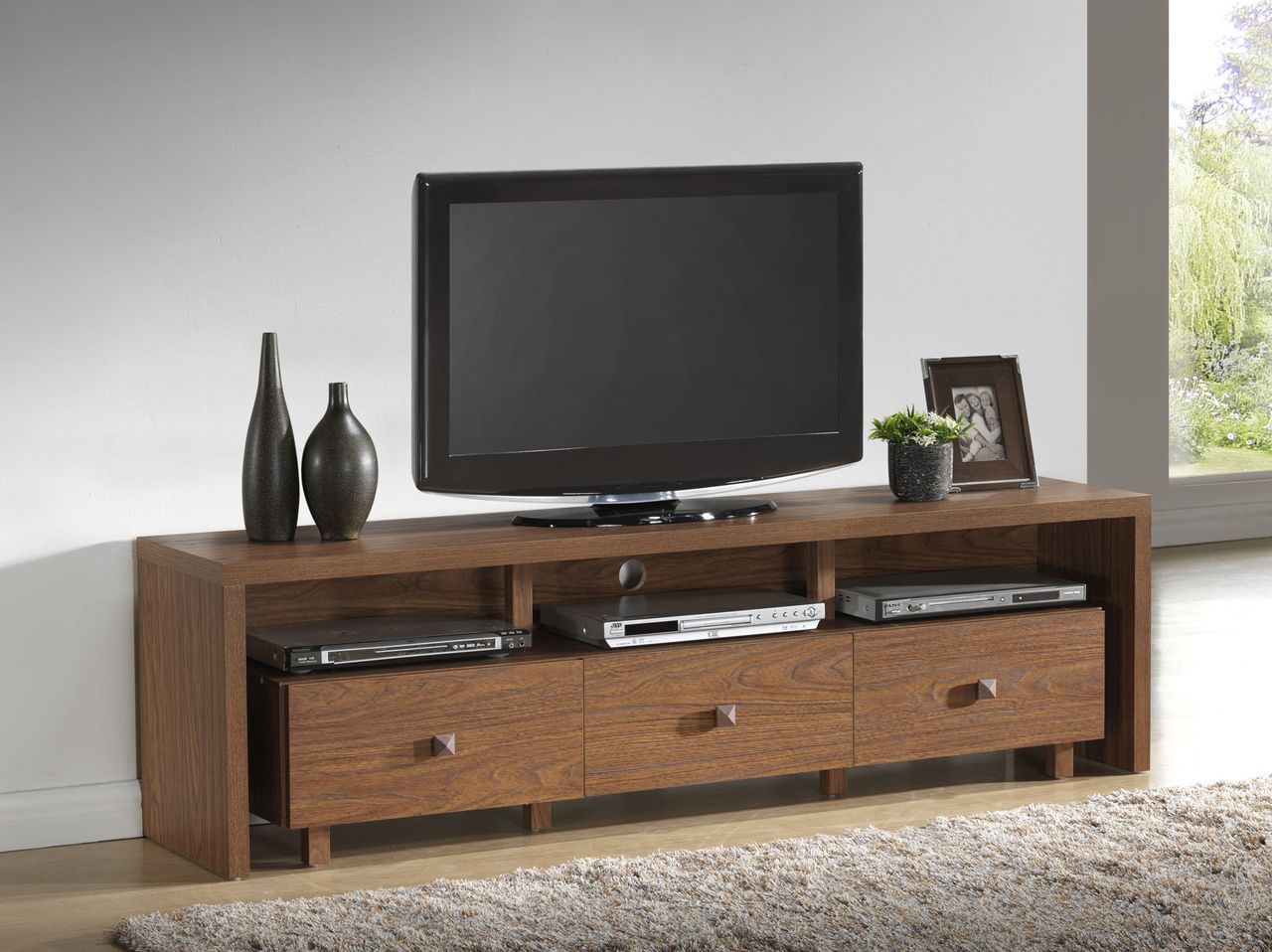 Techni Mobili Palma Tv Cabinet For Tvs Up To 75", 3 Drawer In Tv Stands And Cabinets (View 15 of 15)